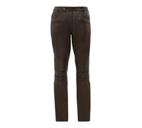Lederhose RICANO "Lederhose Franklin", Herren, Gr. 42, Länge 34, braun, Obermaterial: 100% Ziegennappaleder GONA., schmal, Hosen, Handgefertigt aus echtem Leder (16335542-42) braun