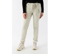 Lederhose Slimfit Pure White XL