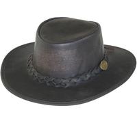 Lederhut Squashy von Scippis dunkelbraun, XL