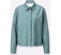 Lederimitat-Blazer jade 52