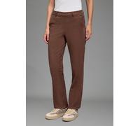 Lederimitathose LAURA SCOTT, Damen, Gr. 44, N-Gr, braun, Obermaterial: 90% Polyester, 10% Elasthan, unifarben, bootcut fit lang, Hosen, Bootcut-Passform, Weiches, elastisches Wildlederimitat (78366322