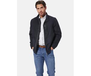 Lederimitatjacke BABISTA "Jacke MELKOR", Herren, Gr. 56, blau (dunkelblau), Obermaterial: 100% Polyester COOLMAX PES(Coolmax)., Jacken (74856906-56) dunkelblau