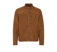 Lederimitatjacke BLEND "Lederimitatjacke BHOuterwear", Herren, Gr. M, braun (toffee), Obermaterial: 100% Polyester PES., regular fit normal, Jacken (69482328-M) toffee