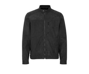 Lederimitatjacke BLEND "Lederimitatjacke BHOuterwear", Herren, Gr. XL, schwarz, Obermaterial: 100% Polyester PES., Jacken (13738034-XL) schwarz