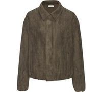 Lederimitatjacke olivgrün 44