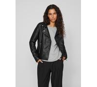 VILA Damen Kunstlederjacke 'VICARA' schwarz, Größe XL, 3775987 Schwarz XL