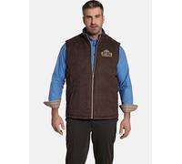 Lederimitatweste CHARLES COLBY "Steppweste DUKE LEEVI", Herren, Gr. 58, braun, Obermaterial: 100% Polyester COOLMAX PES(Coolmax)., Westen (91929744-58) braun