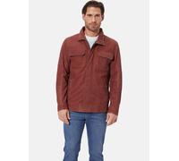 Lederjacke BABISTA "Lederjacke JOMIR", Herren, Gr. 58, orange (dunkelorange), Obermaterial: 100% Lammnappaleder LANA., Jacken (19295661-58) dunkelorange