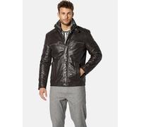 Lederjacke BABISTA "Lederjacke ZUTASSI", Herren, Gr. 56, braun (dunkelbraun), Obermaterial: 100% Lammleder LEL., Jacken (88786022-56) dunkelbraun