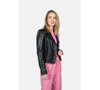 Freaky Nation Lederjacke Bali SC, in Used-Optik XXL (44) schwarz Damen Übergangsjacken Jacken Mäntel XXL (44) schwarz