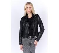 Lederjacke FREAKY NATION "Best Liv-FN", Damen, Gr. XXL(44), schwarz, Oberstoff: 100% Leder; Futter: 100% Baumwolle, normal, Jacken (52493312-XXL) schwarz