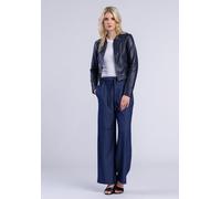 Lederjacke FREAKY NATION "Lederjacke-FN", Damen, Gr. M (38), dunkelblau, Oberstoff: 100% Leder; Futter: 100% Baumwolle, normal, Jacken (73299303-M) dunkelblau