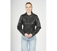 Lederjacke FREAKY NATION "Maily-FN", Damen, Gr. L(40), schwarz, Oberstoff: 100% Schafsleder; Futter: 100% Baumwolle, Basic, Jacken (26844717-L) schwarz