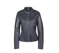 Lederjacke FREAKY NATION "Smoothly-FN", Damen, Gr. M (38), blau, Oberstoff: 100% Leder. Futter: 100% Baumwolle, normal, Jacken (18959449-M) blau