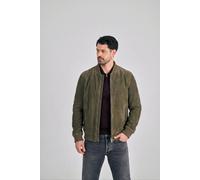 Lederjacke FREAKY NATION "Ted-FN", Herren, Gr. 4XL (56), grau (anthrazit), Oberstoff: 100% Leder, Futter: 100% Polyester, klassisch, Jacken (44781744-4XL) anthrazit