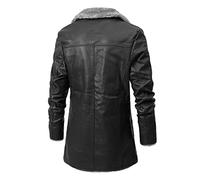 Lederjacke Herren Biker Echtleder, Herrenjacke Freizeitjacke Herbst Und Winter, Herrenmode Business Funktionsjacke Revers ReißVerschlussjacke, Outwear Mantel üBergangsjacke Sportjacke Sweatjacke