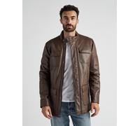 Lederjacke JCC "3102160" Gr. 48, braun (antique brown) Herren Jacken (57366514-48) antique brown