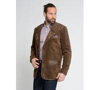 Lederjacke JCC "31022146", Herren, Gr. 48, braun, Obermaterial: 100% Schweinsleder; Innenfutter: 100% Polyester; Ärmelfutter: 100% Polyester; Knöpfe: 100% Polyester, Jacken (30359350-48) braun