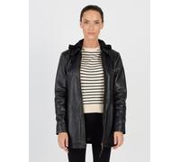 Lederjacke JCC "3102220" Gr. 38, schwarz (black) Damen Jacken (79330666-38) black