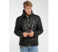 Lederjacke JCC "3102237" Gr. 52, schwarz Herren Jacken (63595916-52) schwarz