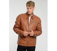 Lederjacke JCC "3102239" Gr. 54, braun (cognac) Herren Jacken (27606810-54) cognac