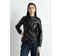 Lederjacke JCC "31023627", Damen, Gr. 44, schwarz, Obermaterial 100% Lammleder / Futter: 100% Polyester, Jacken (83779936-44) schwarz