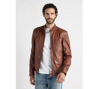 Lederjacke JCC "31024026" Gr. XXL, braun (cognac) Herren Jacken (48300849-XXL) cognac