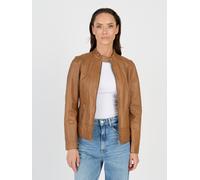 Lederjacke JCC "31024045" Gr. 38, braun (cognac) Damen Jacken (67598849-38) cognac
