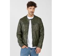 Lederjacke JCC "31024402", Herren, Gr. 52, grün (olive), Oberstoff: 100% Lammleder / Futter: 100% Baumwolle / Ärmelfutter: 100% Polyester, Jacken (24487709-52) olive