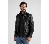 Lederjacke JCC "402293" Gr. 48, schwarz (black) Herren Jacken (17995814-48) black