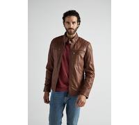 JCC Lederjacke 40700, inklusive Polsterungen 58, Normalgrößen braun Herren Übergangsjacken Jacken Mäntel 58, Normalgrößen cognac