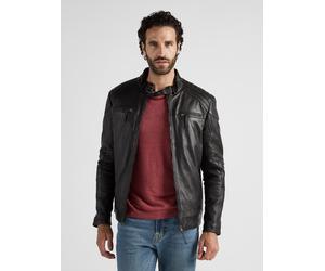 Lederjacke JCC "IK3", Herren, Gr. 48, braun, Obermaterial: 100% Lammleder. Futter: 100% Baumwolle. Ärmelfutter: 100% Polyester, Jacken (38476128-48) braun