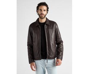 Lederjacke JCC "Luca", Herren, Gr. 54, braun, Obermaterial: 100% Lammnappa. Futter: 100% Baumwolle. Ärmelfutter: 100% Polyester, Jacken (14938600-54) braun