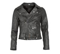 Lederjacke JCC "Queen", Damen, Gr. S, schwarz, Obermaterial: 100% Schafsleder / Futter: 100% Polyester, Jacken (41909324-S) schwarz
