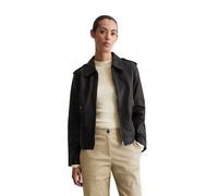 Lederjacke MARC O'POLO "aus softem Lammleder", Damen, Gr. 36, schwarz (m990), Obermaterial: 100% Leder (Lamm); Futter: 100% Polyester, unifarben, regular fit, Jacken (59377357-36) m990