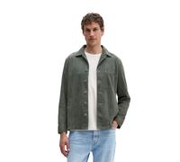 Lederjacke MARC O'POLO "aus weichem Veloursleder", Herren, Gr. 54, skipping stone, Obermaterial: 100% Leder; Futter: 100% Baumwolle, unifarben, regular fit, Manschette, Jacken (66717206-54) skipping s