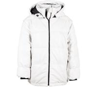 Lederjacke MAURITIUS "G2WEloisa OS", Damen, Gr. XS, weiß, Web, Obermaterial: 100% Schafsleder. Futter: 100% Polyester. Kapuzenfutter: 100% Polyester. Ärmelfutter: 100% Polyester, unifarben, oversize,