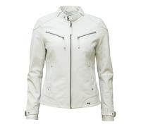 Lederjacke MAZE "31Ryana", Damen, Gr. 3XL, grau, Obermaterial: 100% Lammleder. Futter: 100% Baumwolle. Ärmelfutter: 100% Polyester, Jacken (99253655-XXXL) grau
