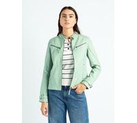 Lederjacke MAZE "31Ryana", Damen, Gr. 3XL, grün (mint), Obermaterial: 100% Lammleder. Futter: 100% Baumwolle. Ärmelfutter: 100% Polyester, Jacken (29497334-XXXL) mint