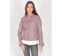 Lederjacke MAZE "31Ryana", Damen, Gr. 3XL, lila (mauve), Obermaterial: 100% Lammleder; Futter: 100% Baumwolle; Ärmelfutter: 100% Polyester, Jacken (76482106-XXXL) mauve