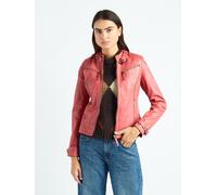 Lederjacke MAZE "31Ryana", Damen, Gr. L, rosa (desert rose), Obermaterial: 100% Lammleder. Futter: 100% Baumwolle. Ärmelfutter: 100% Polyester, Jacken (31999960-L) desert rose