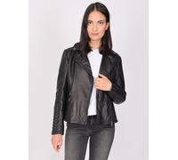 Lederjacke MAZE "42018116", Damen, Gr. 42, schwarz, Obermaterial: 100% Leder; Innenfutter: 100% Baumwolle; Ärmelfutter: 100% Polyester, Jacken (92510208-42) schwarz