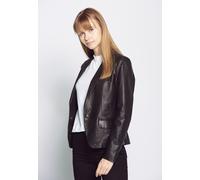 Lederjacke MAZE "42020113", Damen, Gr. XS, schwarz, Obermaterial: 100% Lammleder; Futter: 100% Polyester, Jacken (40887316-XS) schwarz