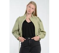 Lederjacke MAZE "42020132" Gr. L, grün (eucalyptus) Damen Jacken (75678334-L) eucalyptus