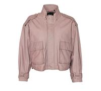 Lederjacke MAZE "42020132", Damen, Gr. XS, lila (mauve), Obermaterial: 100% Leder, Lammnappa / Innenfutter: 100% Polyester / Ärmelfutter: 100% Polyester, Jacken (75444467-XS) mauve