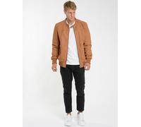 Lederjacke MAZE "42020523", Herren, Gr. XXL, braun (cognac), Obermaterial: 100% Leder, Lamm / Innenfutter: 100% Baumwolle / Ärmelfutter: 100% Polyester / Strick: 95% Baumwolle, 5% Elasthan, ohne Bündc
