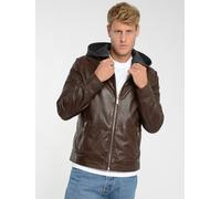 Lederjacke MAZE "42020525", Herren, Gr. XL, braun, Obermaterial: 100% Lammleder; Futter: 100% Baumwolle; Ärmelfutter: 100% Polyester, ohne Bündchen, Jacken (93344059-XL) braun