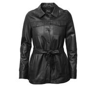 Lederjacke MAZE "42021100", Damen, Gr. M, schwarz, Obermaterial: 100% Lammleder; Innenfutter: 100% Baumwolle; Ärmelfutter: 100% Polyester, Jacken (38197569-M) schwarz