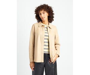 Lederjacke MAZE "42021102", Damen, Gr. M, beige (sand), Obermaterial: 100% Lammleder. Ärmelfutter: 100% Polyester, Jacken (97516467-M) sand