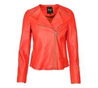 Lederjacke MAZE "42021103", Damen, Gr. M, rot, Obermaterial: 100% Lammleder / Innenfutter: 100% Polyester/ Ärmelfutter: 100% Polyester, Jacken (77137509-M) rot